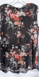 2 layered sleeveless blouse